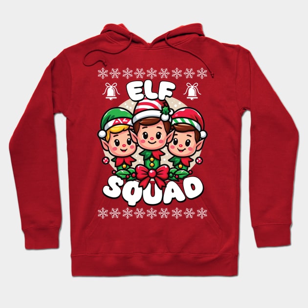 Elf Squad Hoodie by Trendsdk